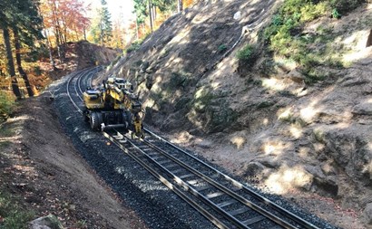 Rekonstrukce koleje trati Smržovka - Josefův Důl